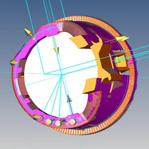Zusammenführen von Bauteilscan und 3D-Modell
